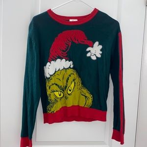 Grinch women's sweater size M